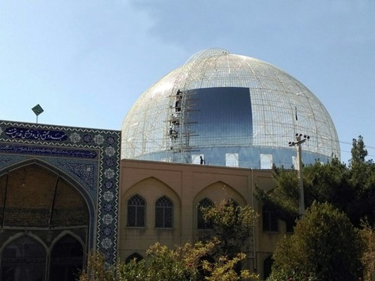 گنبد مسجد قدس شهرستان تفت